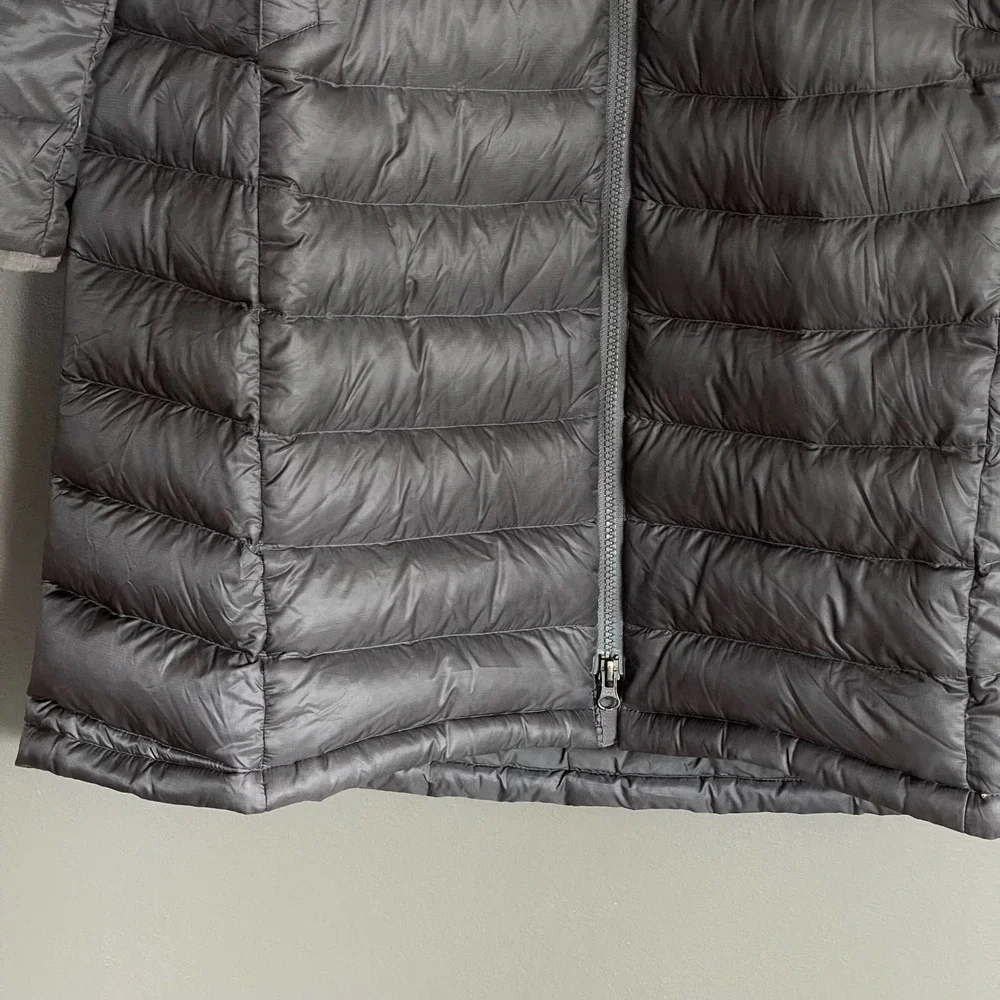The North Face Puffer Coat Grey Size XL 700 Fill Parka Warm Comfortable Classic - Picture 10 of 16